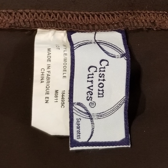 Custom Curves Skirted Swim Bottoms, sz12 - Picture 6 of 6